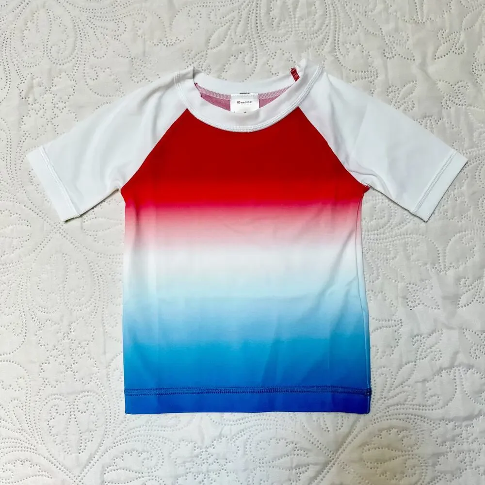 NWT Hanna Andersson Ombre Rash Guard Size 24m